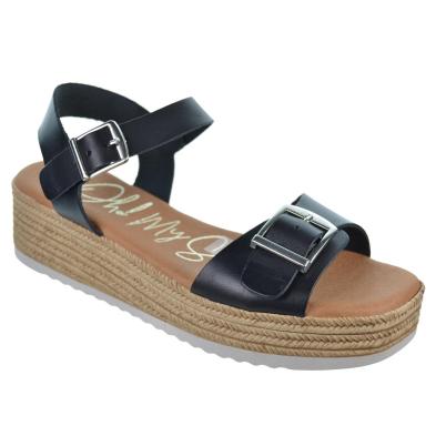 Oh My Sandals 5441 Sandalia Piel Cuña Plataforma Mujer