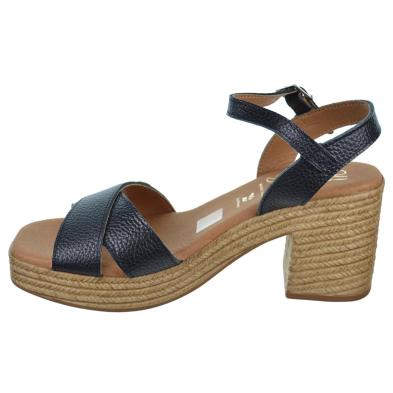 Oh My Sandals 5466 Sandalia Piel Tacón Plataforma Mujer