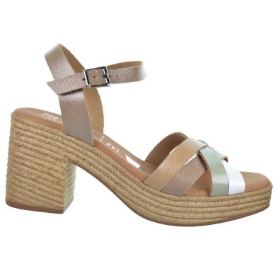 Oh My Sandals 5469 Sandalia Piel Tacón Plataforma Mujer Oh My Sandals 5469 Sandalia Piel Tacón Plataforma Mujer