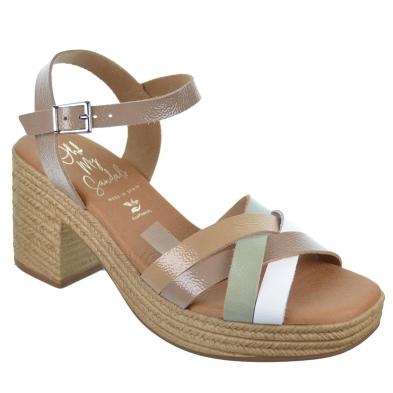Oh My Sandals 5469 Sandalia Piel Tacón Plataforma Mujer Oh My Sandals 5469 Sandalia Piel Tacón Plataforma Mujer