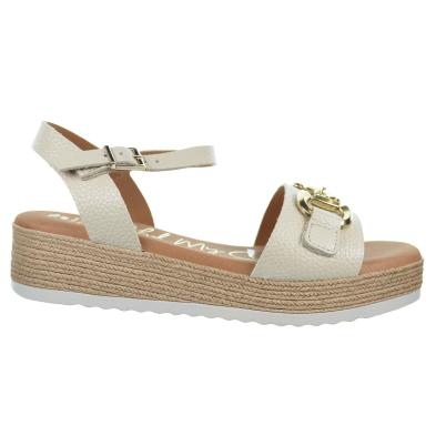 Oh My Sandals 5433 Sandalia Piel Plataforma Hebilla Mujer