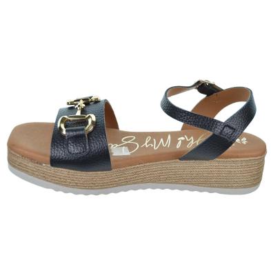 Oh My Sandals 5433 Sandalia Piel Plataforma Hebilla Mujer
