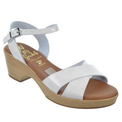 Oh My Sandals 5375 Sandalia Piel Tacón Plataforma Mujer