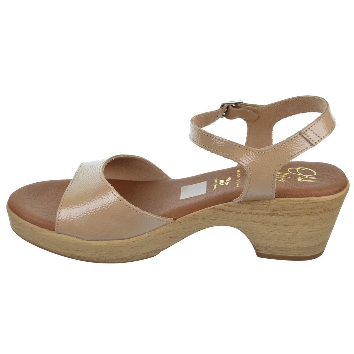 Oh My Sandals 5377 Sandalia Piel Tacón Plataforma Mujer Oh My Sandals 5377 Sandalia Piel Tacón Plataforma Mujer