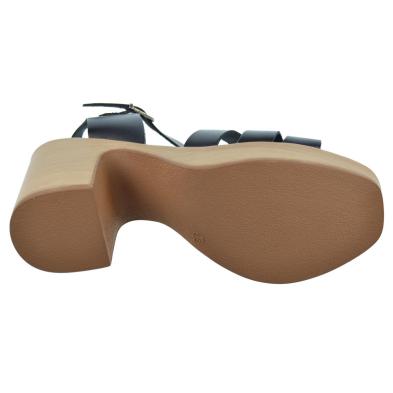 Oh My Sandals 5387 Sandalia Piel Tacón Plataforma Mujer