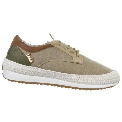 Lois 61331 Zapatilla Textil Acolchado Cordones Hombre yute