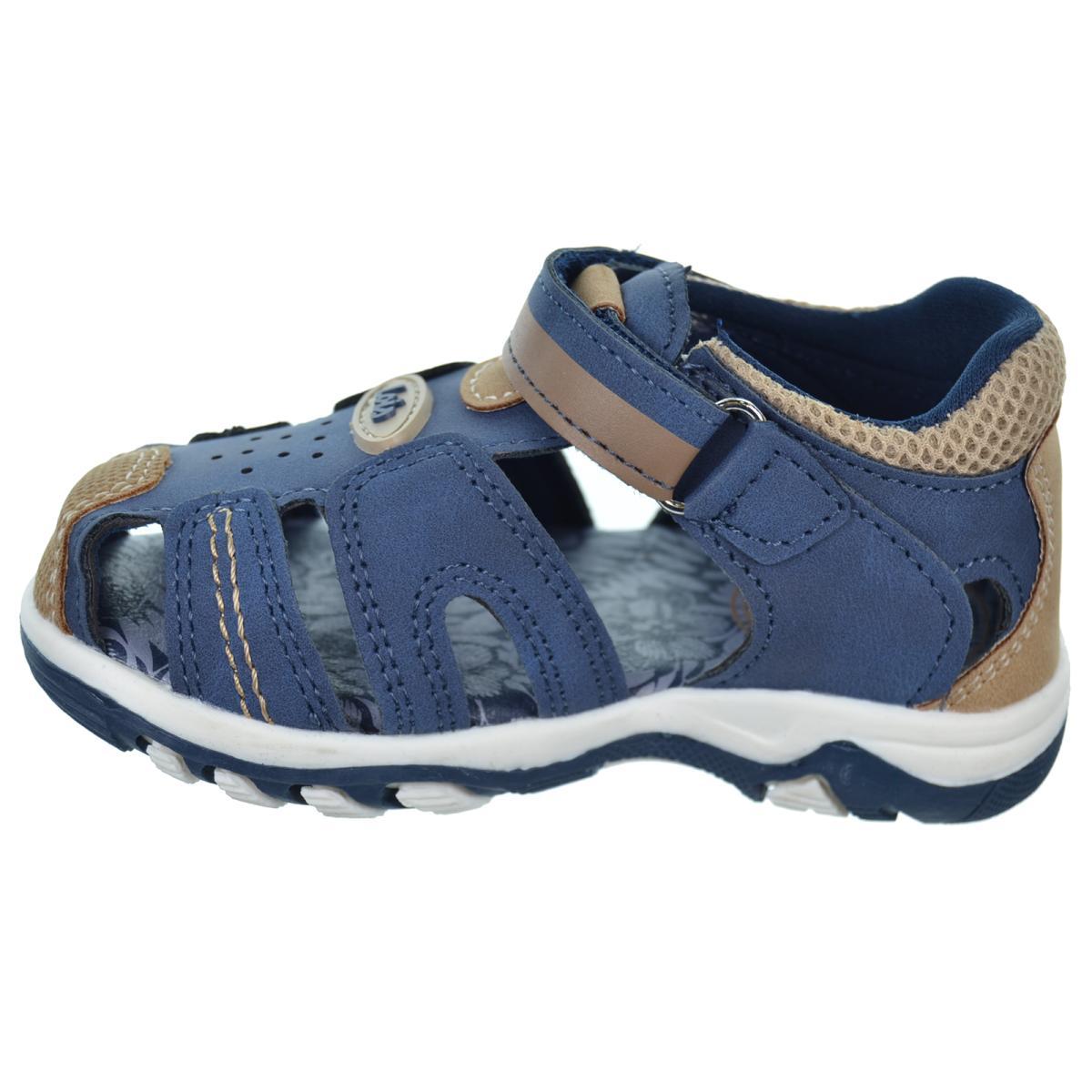 Lois 46224 Sandalia Reforzada Acolchada con Velcro Niño