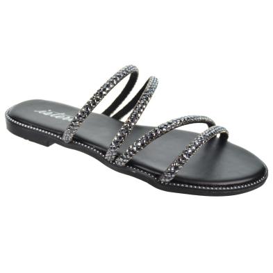 Isteria 24117 Sandalia Fantasía Diamantes Acolchada Antideslizante Mujer