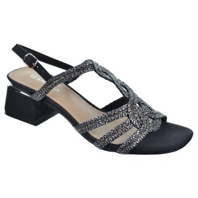 D´Angela 26120 Sandalia Fantasia Confort Hebilla Tacón Mujer