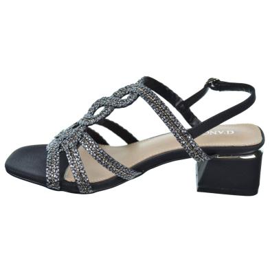 D´Angela 26120 Sandalia Fantasia Confort Hebilla Tacón Mujer