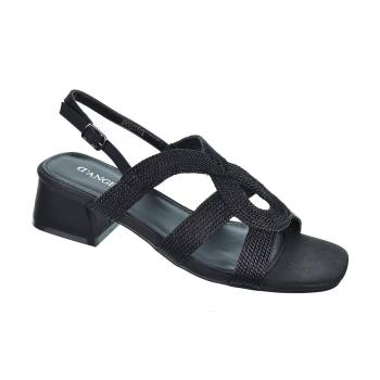 D´Angela 26134 Sandalia Trenzada Hebilla Tacón Mujer Fiesta 2