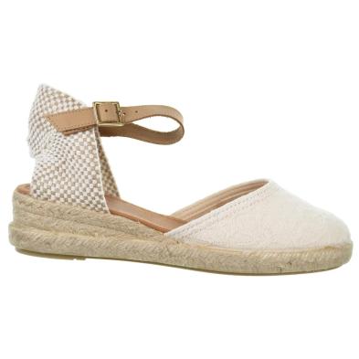 Mediterranea 40227 Alpargata Textil Cuña Confort Mujer