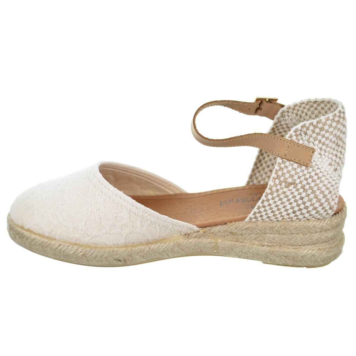 Mediterranea 40227 Alpargata Textil Cuña Confort Mujer