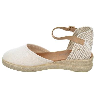 Mediterranea 40227 Alpargata Textil Cuña Confort Mujer