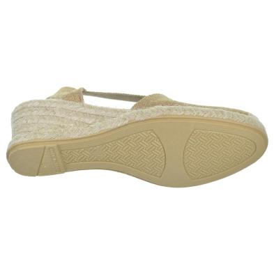 Mediterranea 40164 Alpargata Confort Piso Cuña Yute Mujer Mediterranea 40164 Alpargata Confort Piso Cuña Yute Mujer