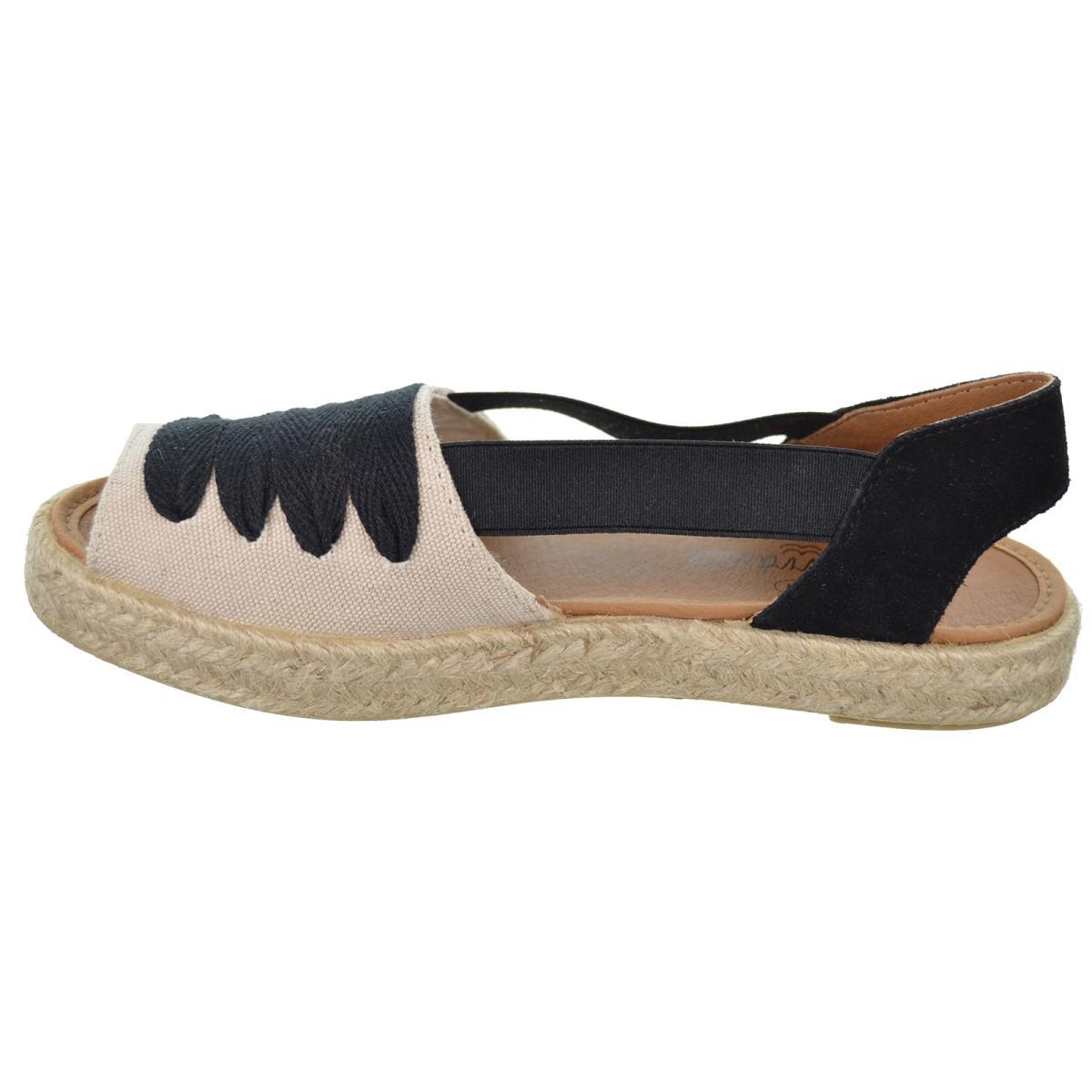 Mediterranea 30140 Alpargata Textil Confort Piso Yute Mujer