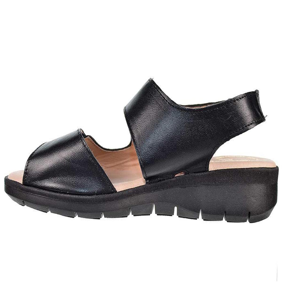 Miba 3573 Sandalia Piel Confort Velcro Mujer Pies Delicados