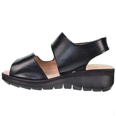 Miba 3573 Sandalia Piel Confort Velcro Mujer Pies Delicados