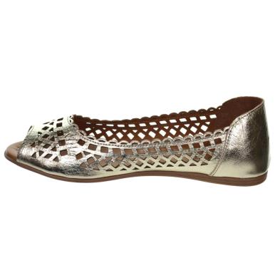 Top3 24497 Zapato tipo Bailarina Piel Perforada Mujer Top 3 - 7