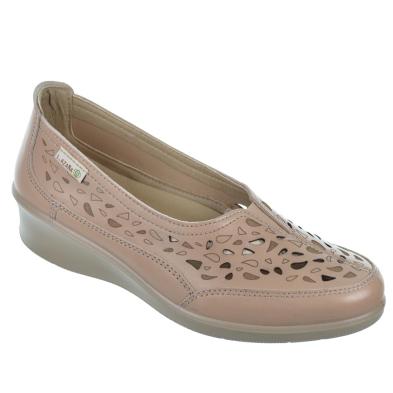 Laura Azaña 21844 Zapato Cuña Confort Piel Mujer