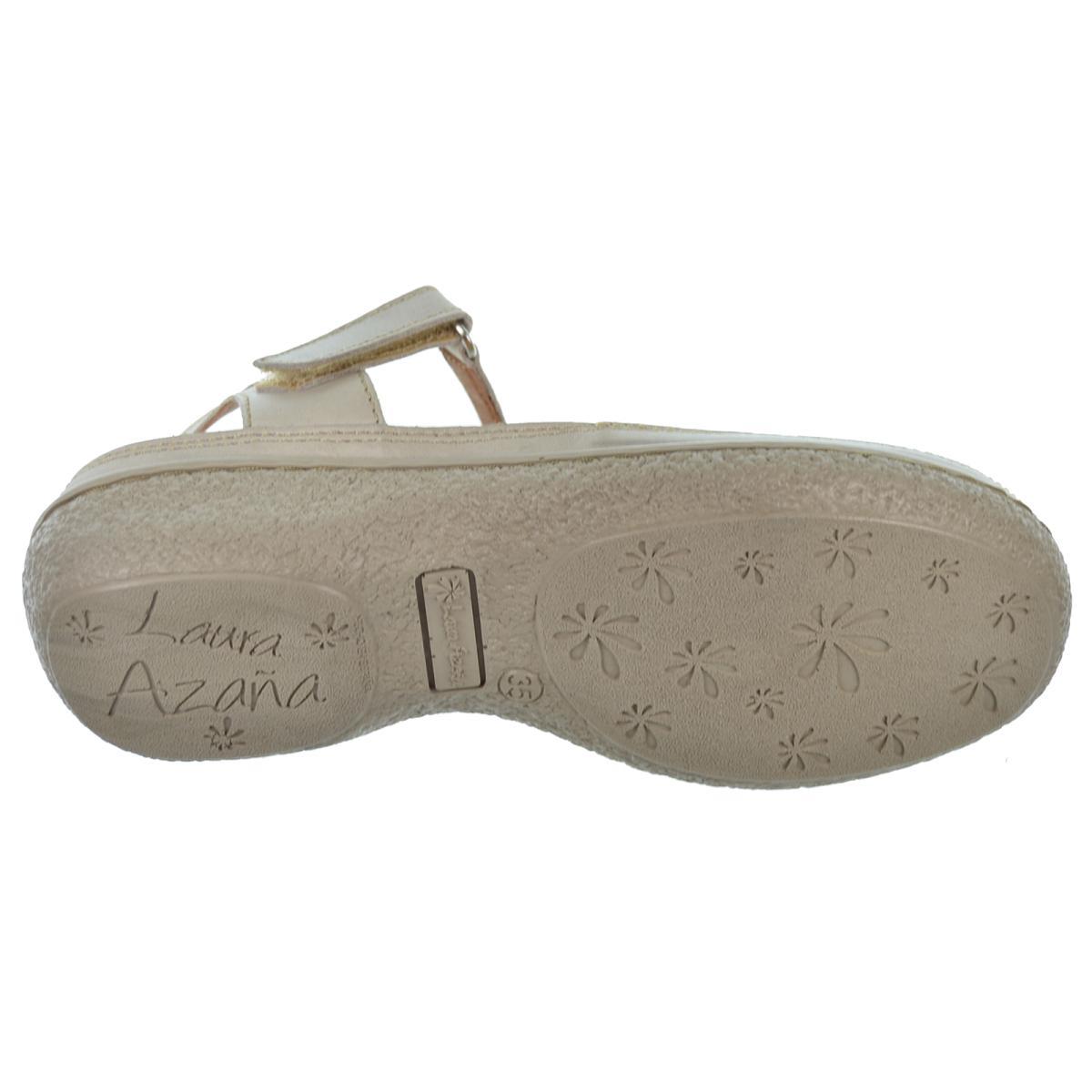 Laura Azaña 11975 Zapato Confort Piel Velcro Mujer