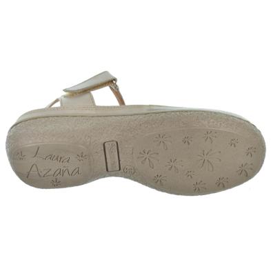 Laura Azaña 11975 Zapato Confort Piel Velcro Mujer