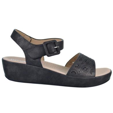 Amarpies 26749 Sandalia Confort Velcro Cuña Mujer