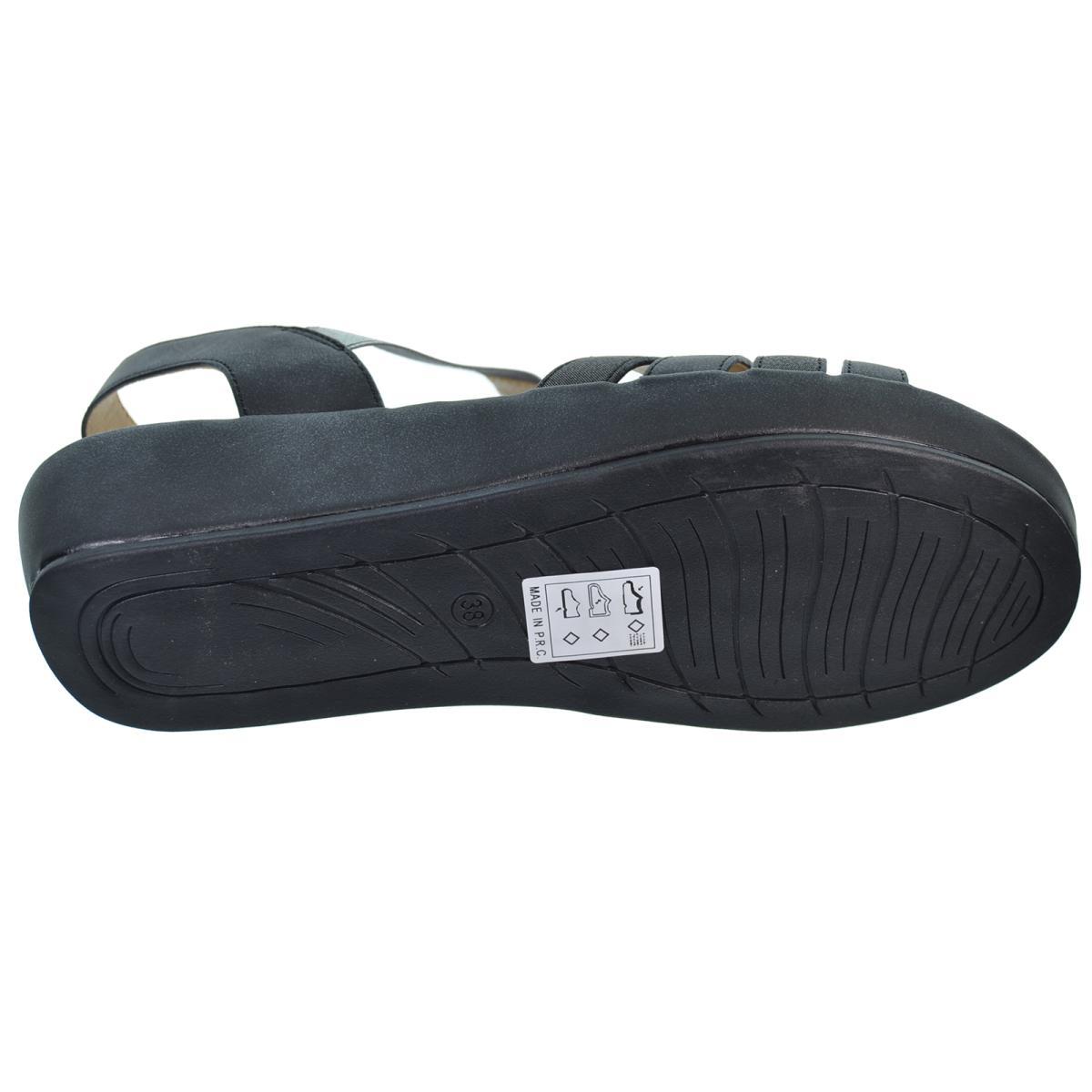 Amarpies 26747 Sandalia Confort Cuña Mujer Pies Delicados