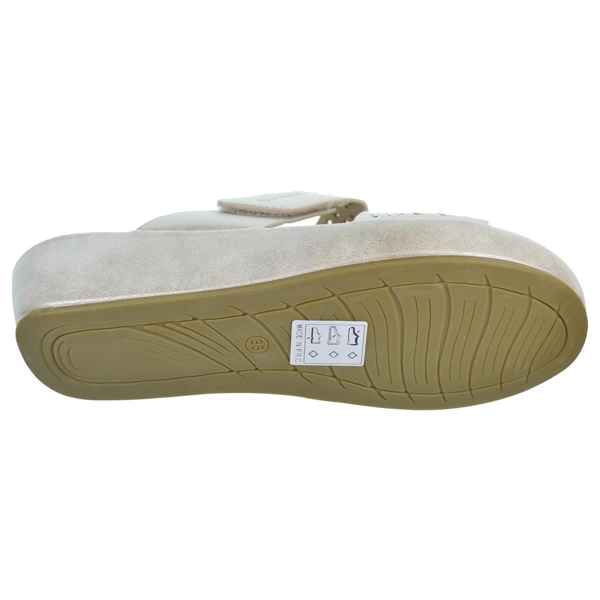 Amarpies 26750 Sandalia Cuña Confort Pies Delicados Mujer