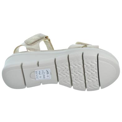 Amarpies 26553 Sandalia Confort Velcro Plataforma Cuña Mujer