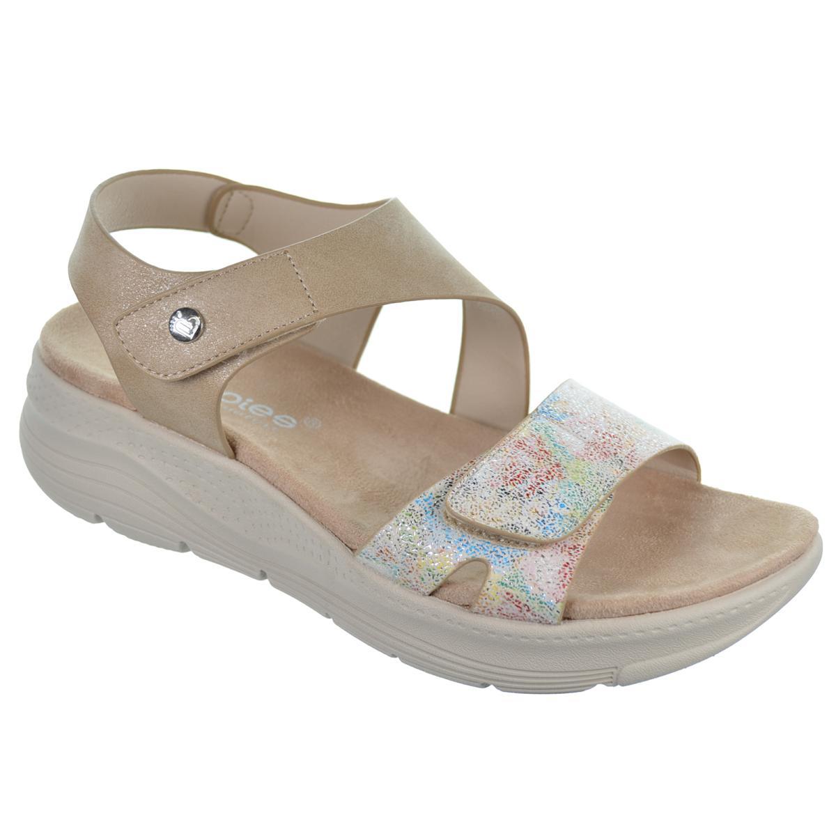 Amarpies 26561 Sandalia Cuña Plataforma Confort Mujer