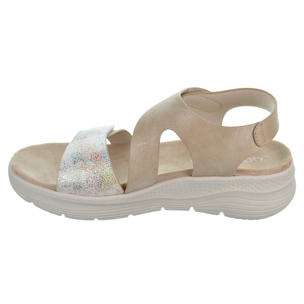 Amarpies 26561 Sandalia Cuña Plataforma Confort Mujer