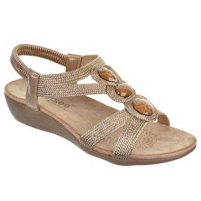 Amarpies 26620 Sandalia Plantilla Confort Cuña Mujer Amarpies 26620 Sandalia Plantilla Confort Cuña Mujer