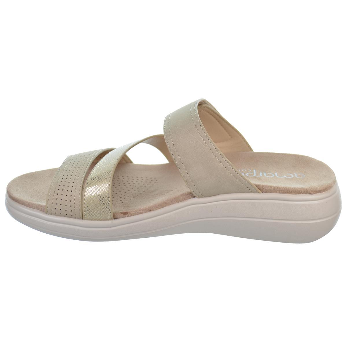 Amarpies 26594 Sandalia Confort Cuña Pies Delicados Mujer