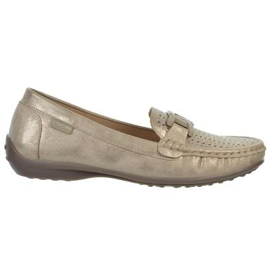 Amarpies 26392 Zapato Mocasín Metalizado Confort Mujer