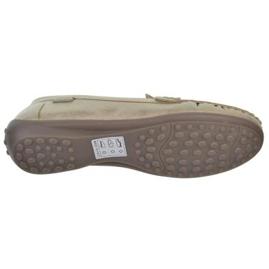 Amarpies 26392 Zapato Mocasín Metalizado Confort Mujer