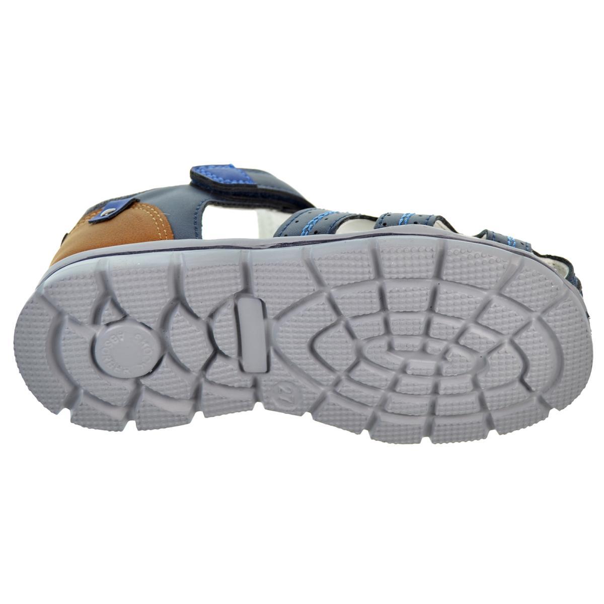 Crecendo 2541 Sandalia Confort Plantilla Piel Velcro Niño