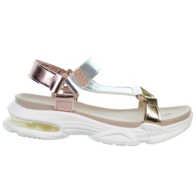 Xti Kids 150725 Sandalia Metalizada Vegana Velcro Niña Xti Kids 150725 Sandalia Metalizada Vegana Velcro Niña