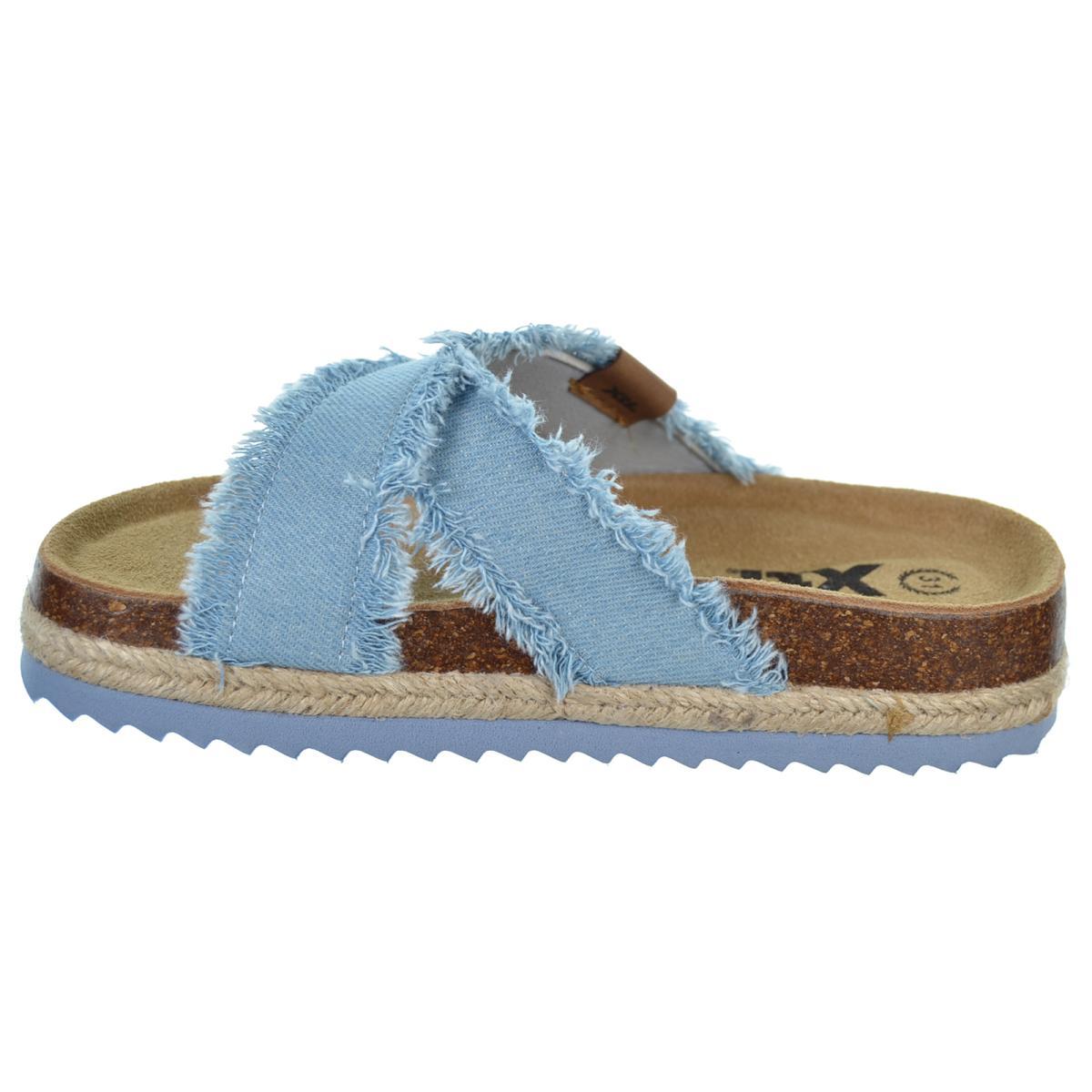 Xti Kids 150885 Sandalia Bio Textil Vaquero con Yute Niña