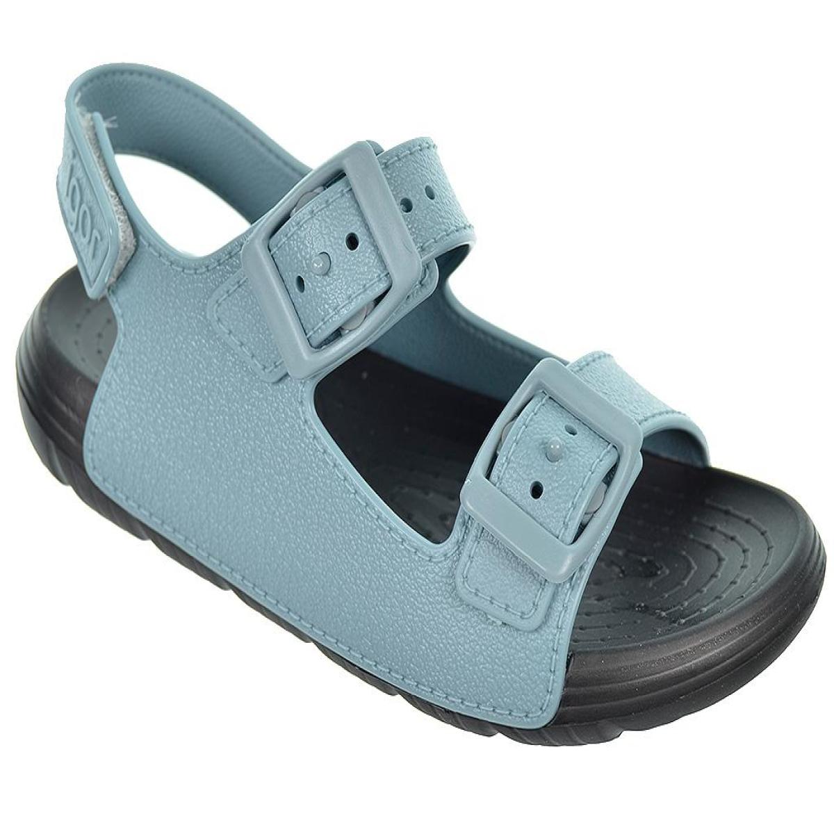 Maui Igor Sandalia Playa Sandalia de goma con cierre de doble hebilla regulable en pala y velcro en talón. Suela antideslizante