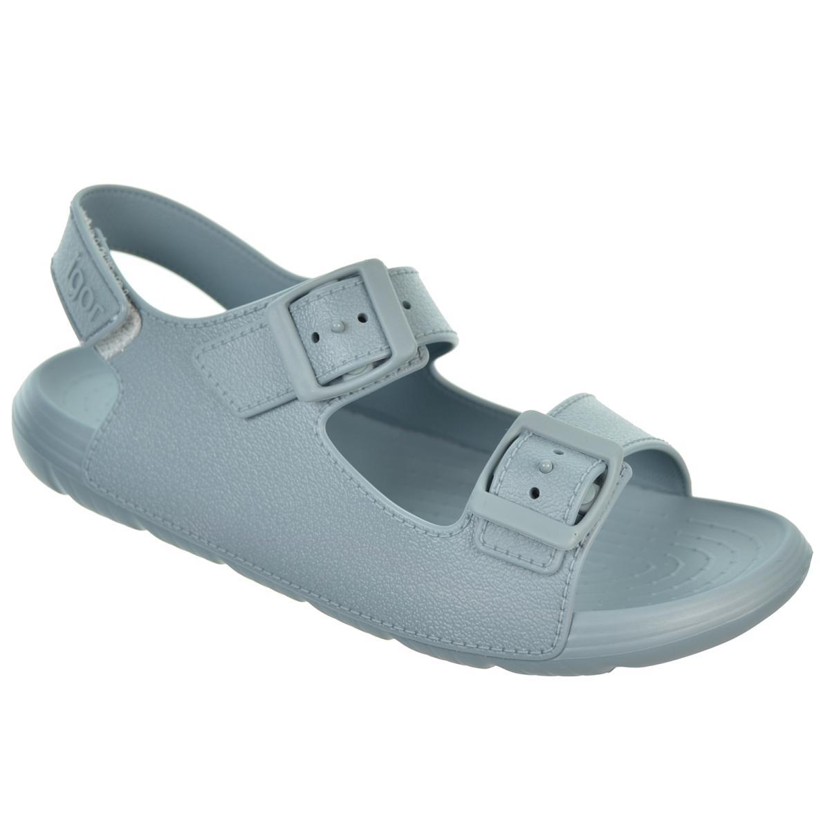 Maui Igor Sandalia Playa Sandalia de goma con cierre de doble hebilla regulable en pala y velcro en talón. Suela antideslizante