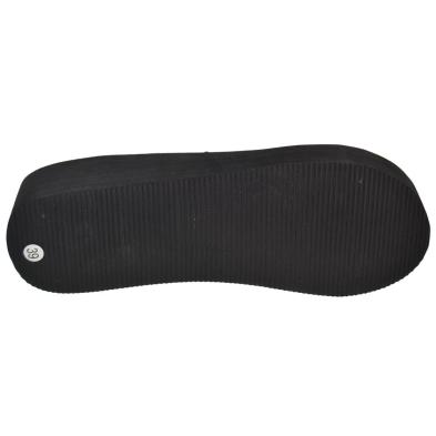 Kelara K42017 Sandalia Esclava con pala en sintético trenzado. Piso de plataforma con cuña muy ligera. Playa y Piscina