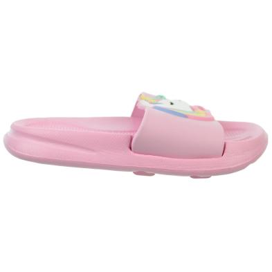 Nicoboco Gema Chancla con Unicornio en goma muy confortable y ligera. Para disfrutar los días de playa y piscina.