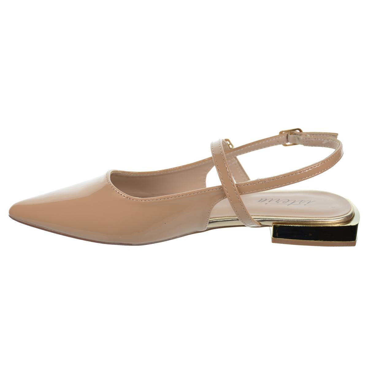 Isteria 24008 Zapato Confort Charol Punta Fina y Tacón Mujer