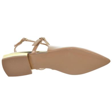 Isteria 24008 Zapato Confort Charol Punta Fina y Tacón Mujer