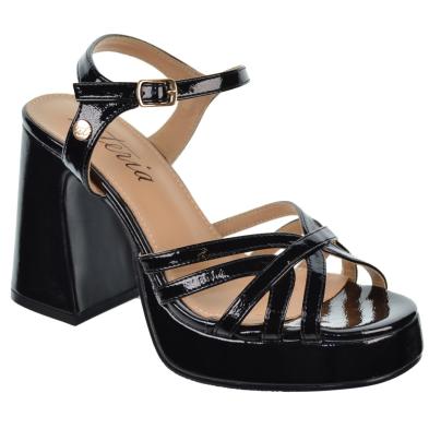Isteria 24050 Sandalia Plataforma y Tacón Eventos Mujer