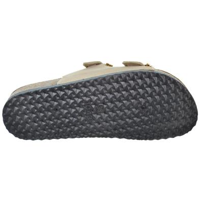 Isteria 24153 Sandalia Bio Serraje y Textil Hebilla Mujer