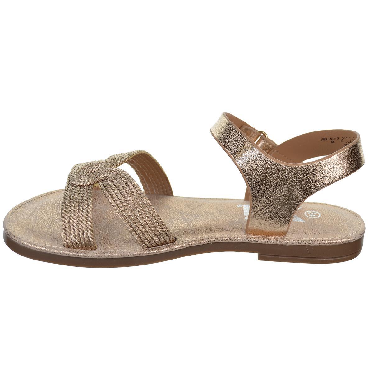 Xti Kids 150864 Sandalia Metalizada Vegana Antideslizante  Niña