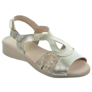 Duendy 3773 Sandalia Confort Piel Pies Delicados Mujer Antideslizante 2