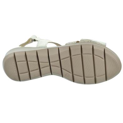 Duendy 3773 Sandalia Confort Piel Pies Delicados Mujer Antideslizante